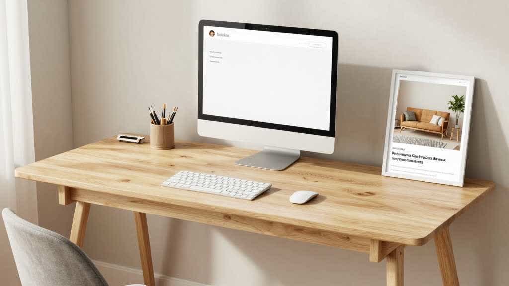 Shopify product image workflow without a studio shoot showing source product photo, main image, detail shots, lifestyle scene, mobile preview, ad crop, and QA checklist