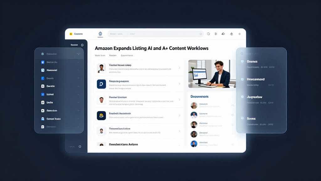 Amazon Expands Listing AI and A+ Content Workflows for Sellers